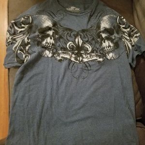 Skull mens shirt